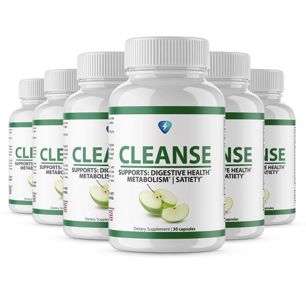 Cleanse 30 Capsules Subscription Pack of 5+1 bonus bottles